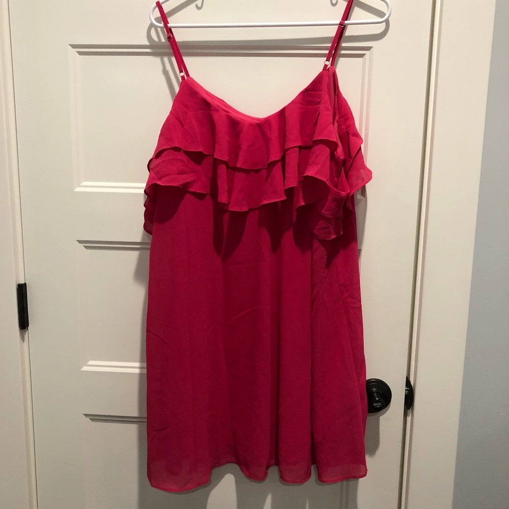 Off The Shoulder Ruffle Dress - Picture 3 of 4